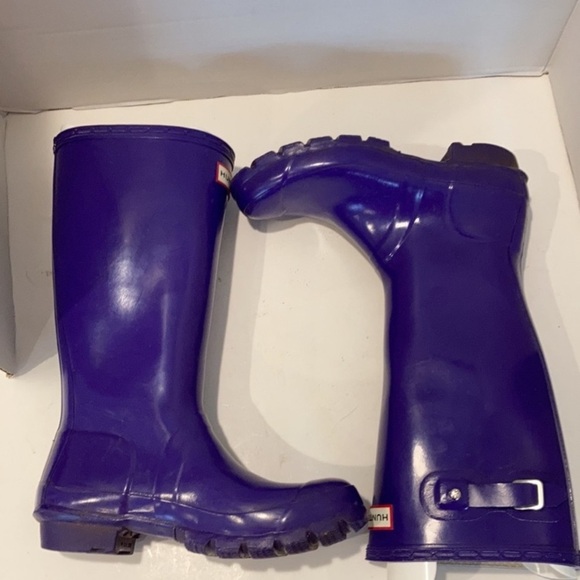 Hunter Royal Purple Glossy Classic Size US 5 - Picture 4 of 14